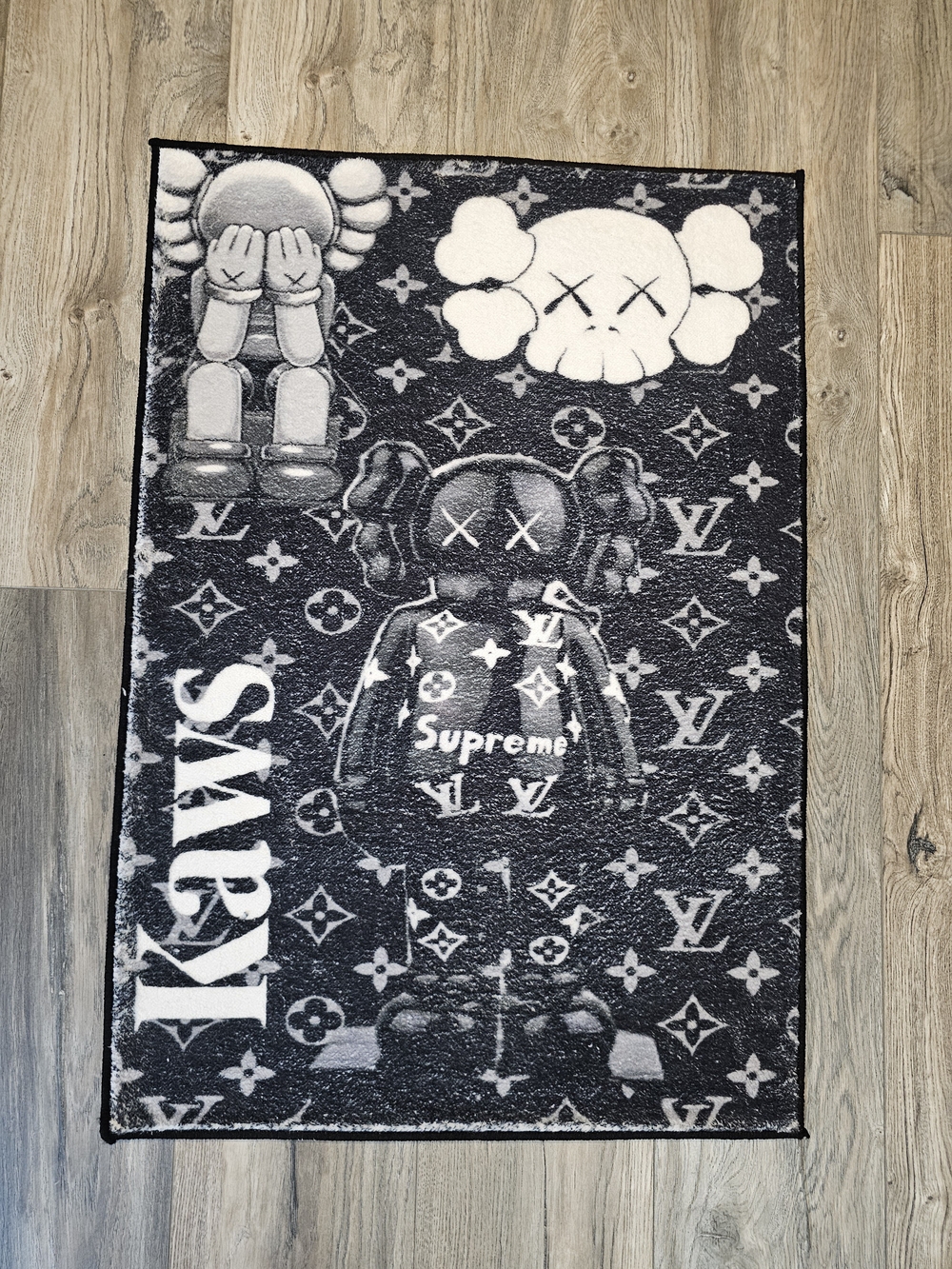 Kaws Supreme Rug